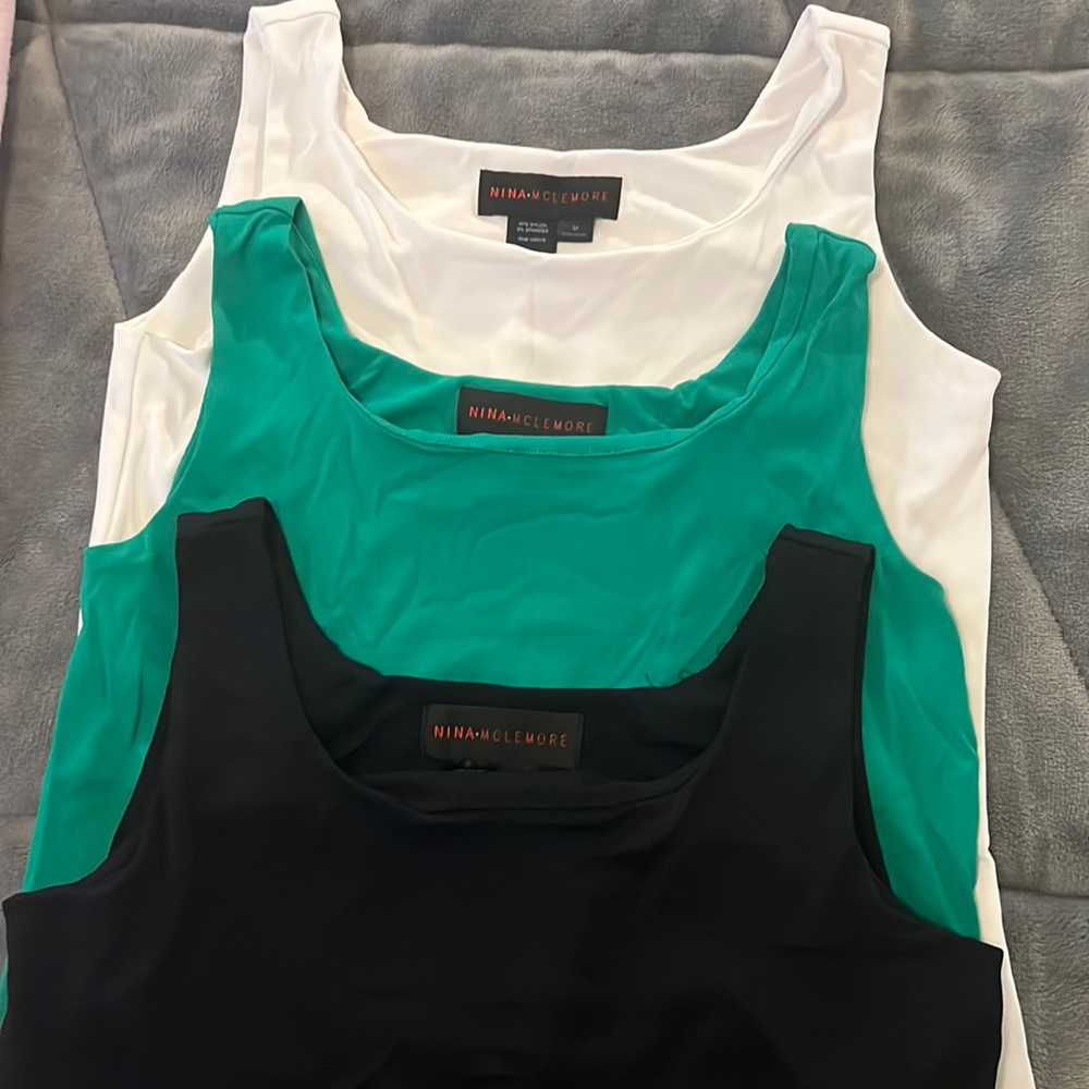 Nina Mclemore tank top 3 colors